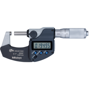 Mitutoyo Coolant Proof Digital Micrometer available in metric/inch