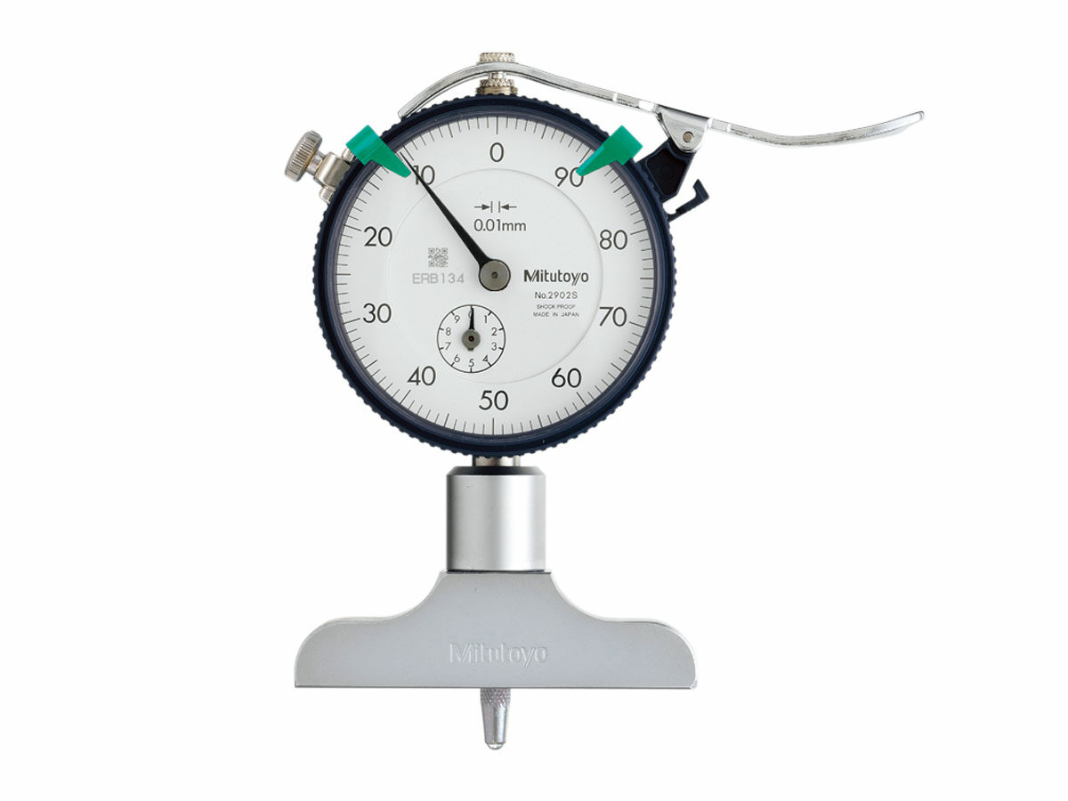 The Dial Type Depth Gage by Mitutoyo is designed for the most accurate depth measurements available.
