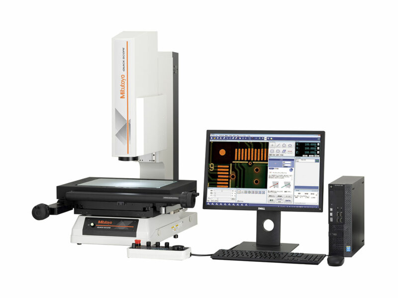 Mitutoyo Quick Scope digital microscope vision system features new optical technology for industry-leading vision measurement accuracy with easy-to-use, intuitive software for any operator.