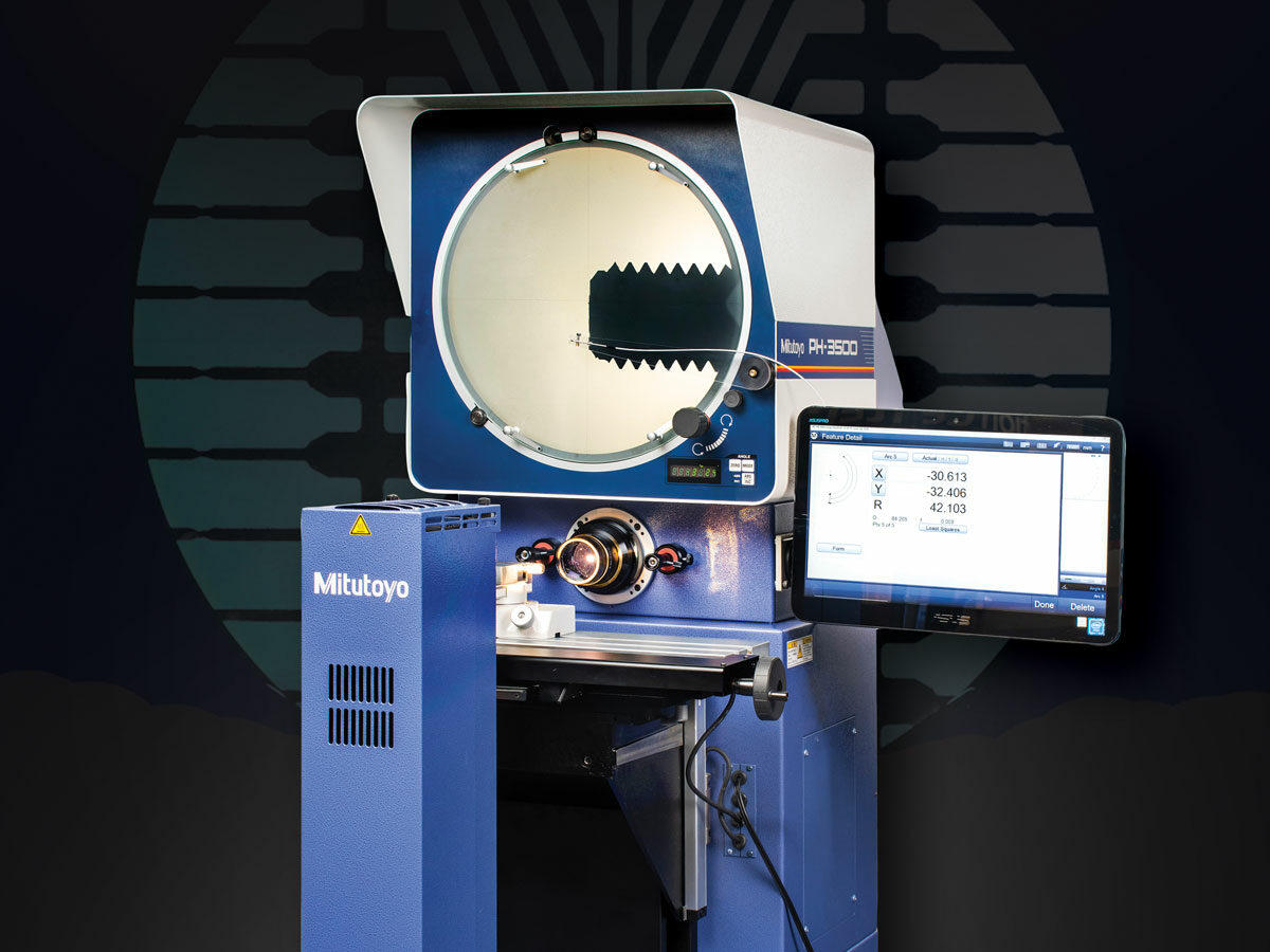 Mitutoyo measuring microscopes are a big part of our best-in-class optical measuring tools that allow users to accurately measure features down to the micron level. High numerical apertures and high-accuracy scales enable best-in-class accuracy and intuitive non-contact measurement.